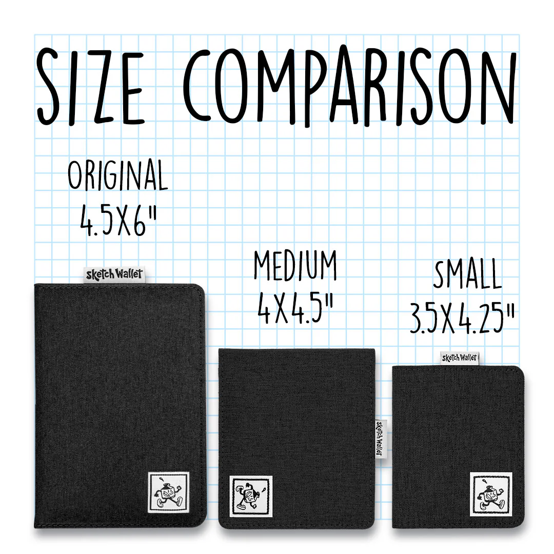 Small Canvas Sketch Wallet 2.0 - Image 4